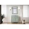 James Martin Vanities Brittany 36in Single Vanity, Sage Green w/ 3 CM Carrara Marble Top 650-V36-SGR-3CAR - alternate 4